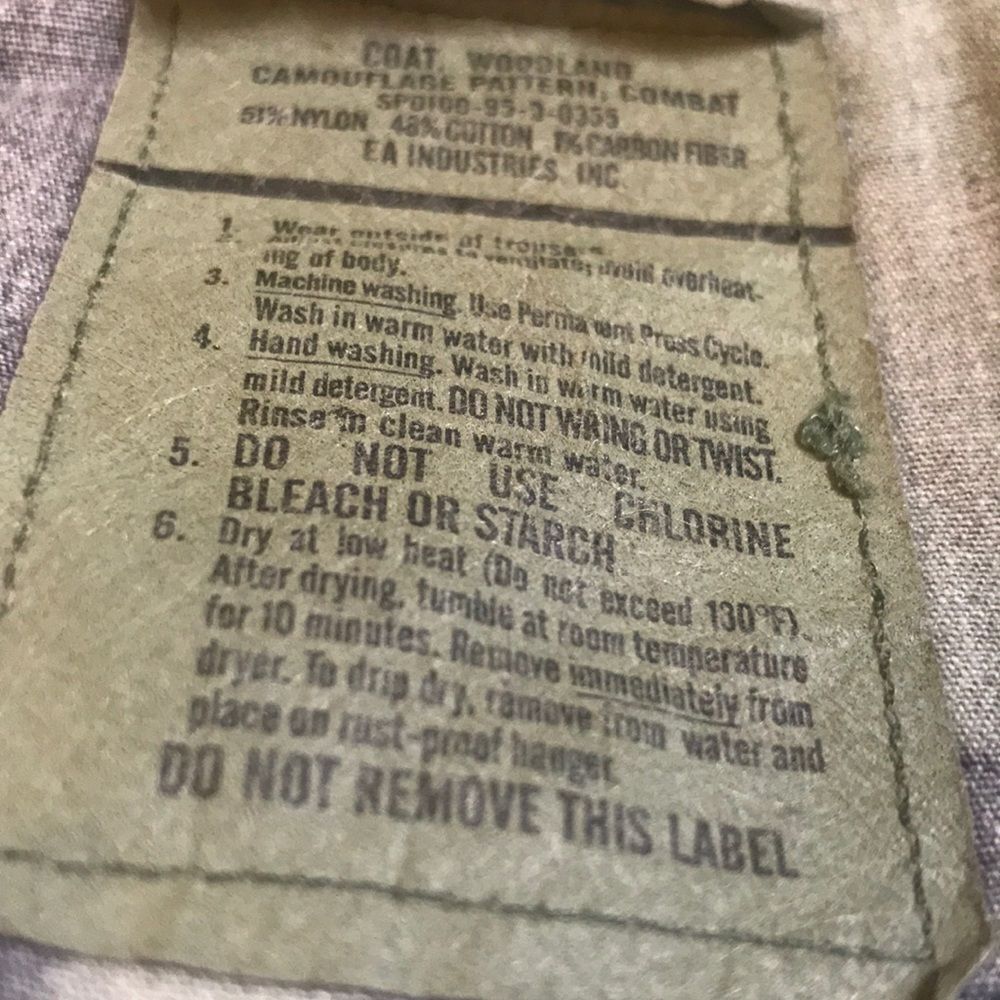 Vintage Army Style Military Jacket Superior Quality - Picture 2 of 14